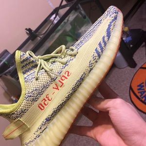 Yeezy 350 boost semi frozen yellow